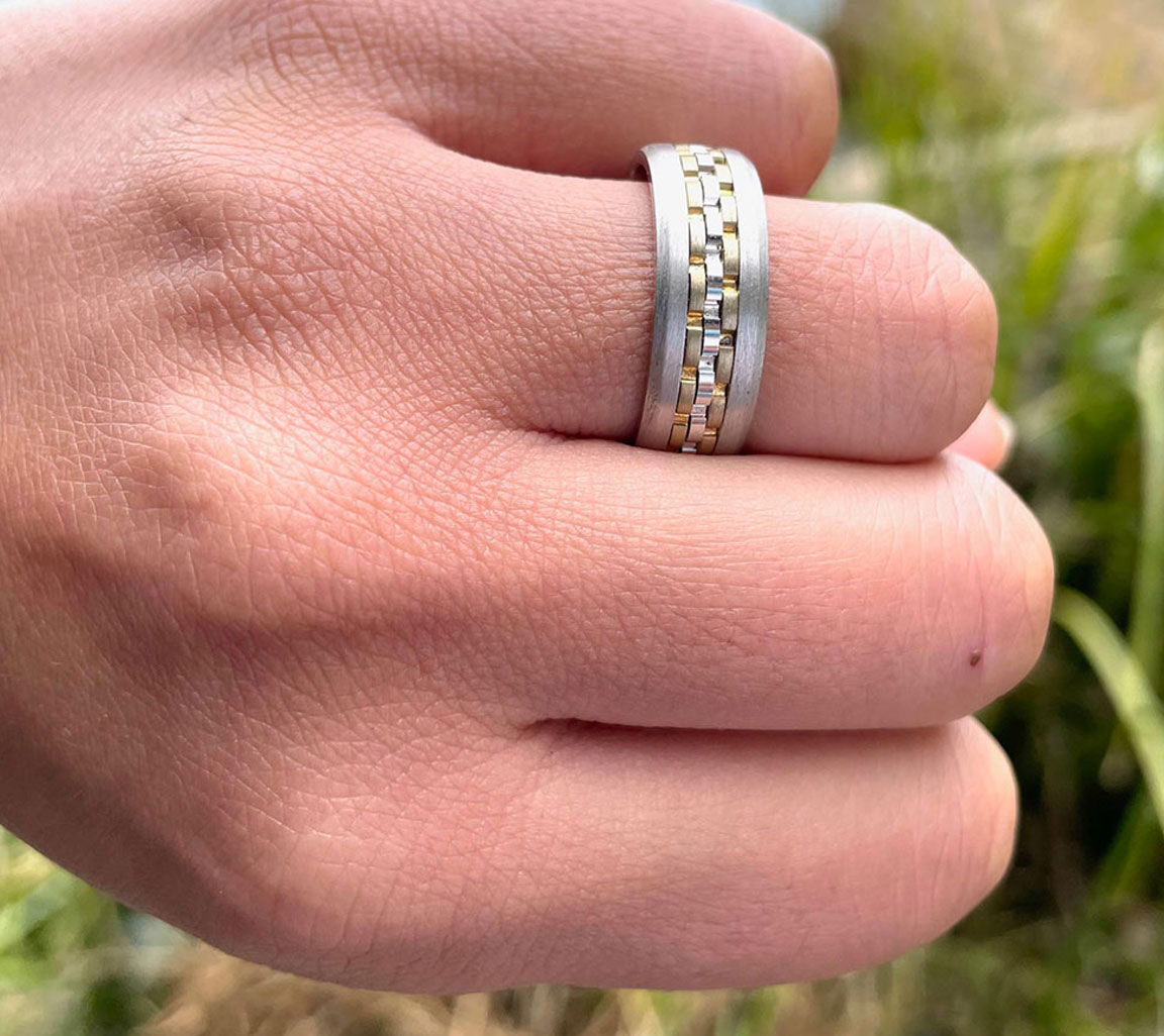 Men's Wedding Ring Designs by Australian designers at Temple and Grace Highett