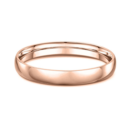 Mens and Womens Rose Gold and diamond wedding rings made in Malvern