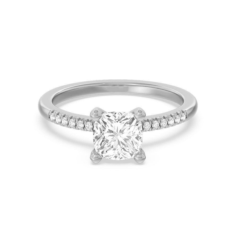 Half Eternity Engagement Ring Temple & Grace AU