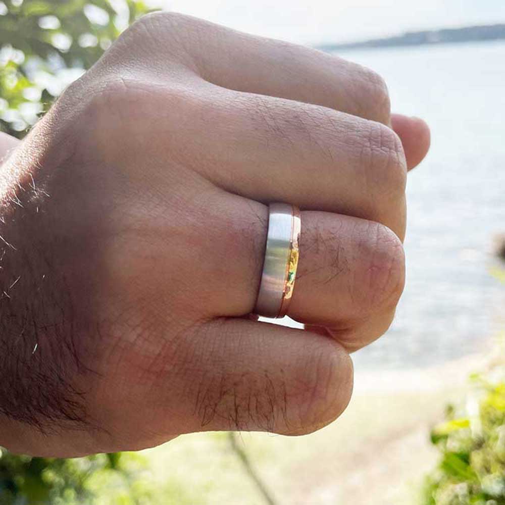 Mens wedding ring 6020 Temple Grace AU