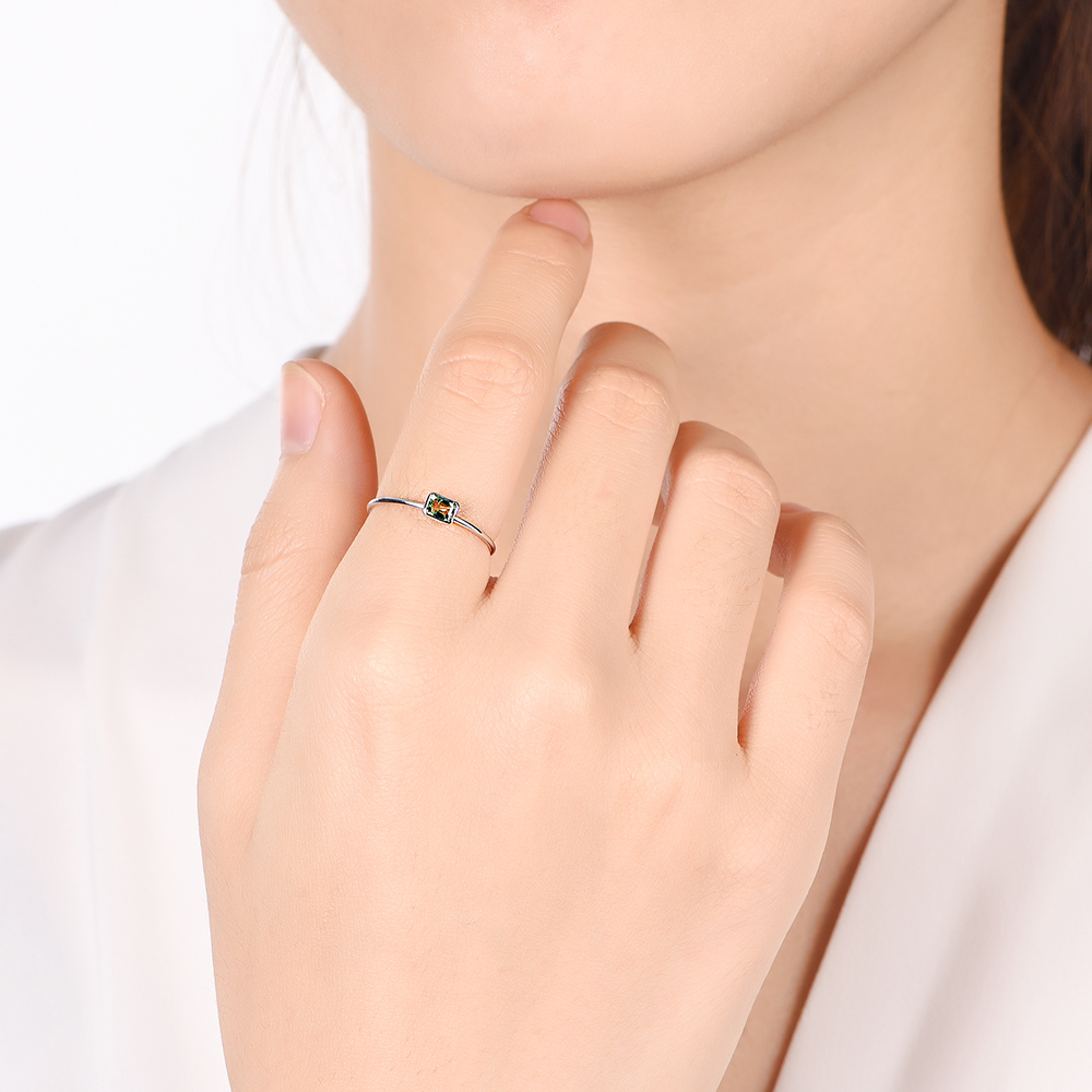 Gemstone Sapphire Stack Ring