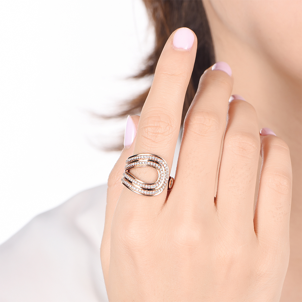 Loop Diamond Ring