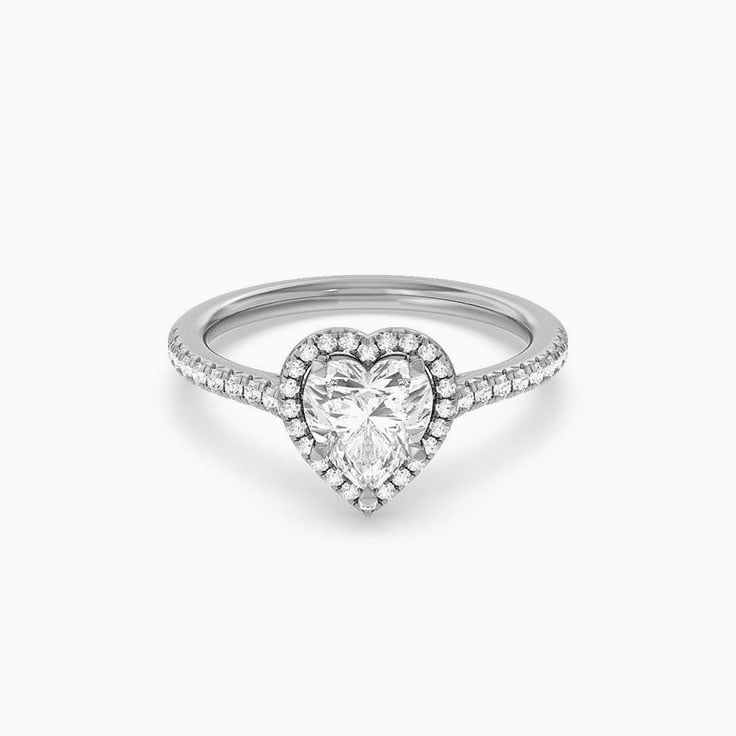 Lab Grown Heart Shape Diamond Engagement Ring | Temple &amp; Grace AU