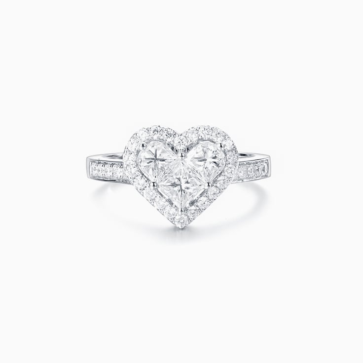 Heart Shape Diamond Ring