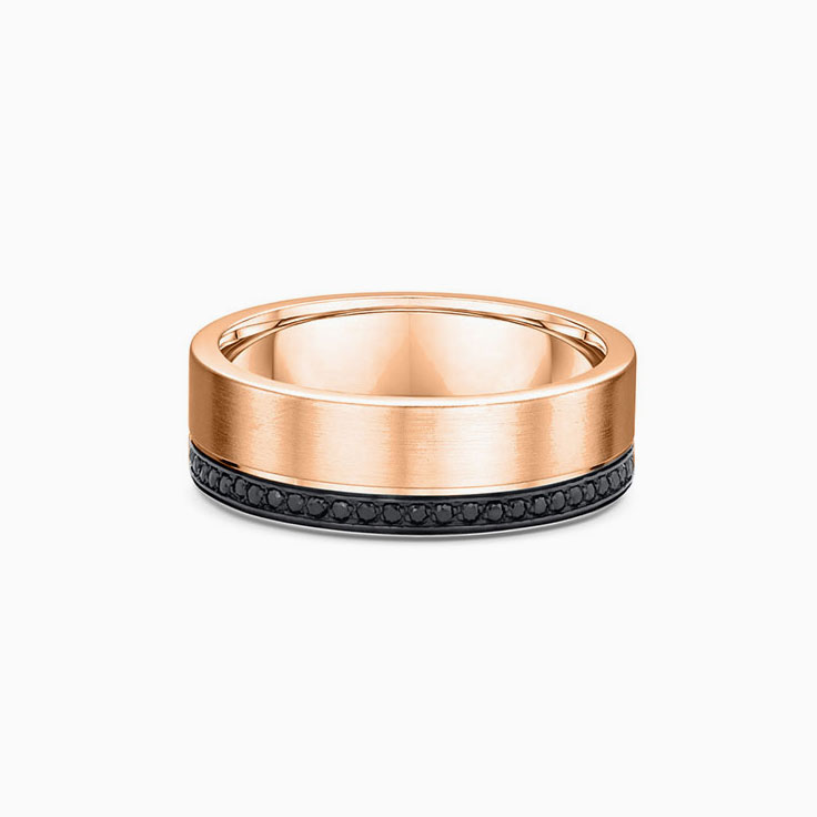 Black Diamond Wedding ring 577A11G