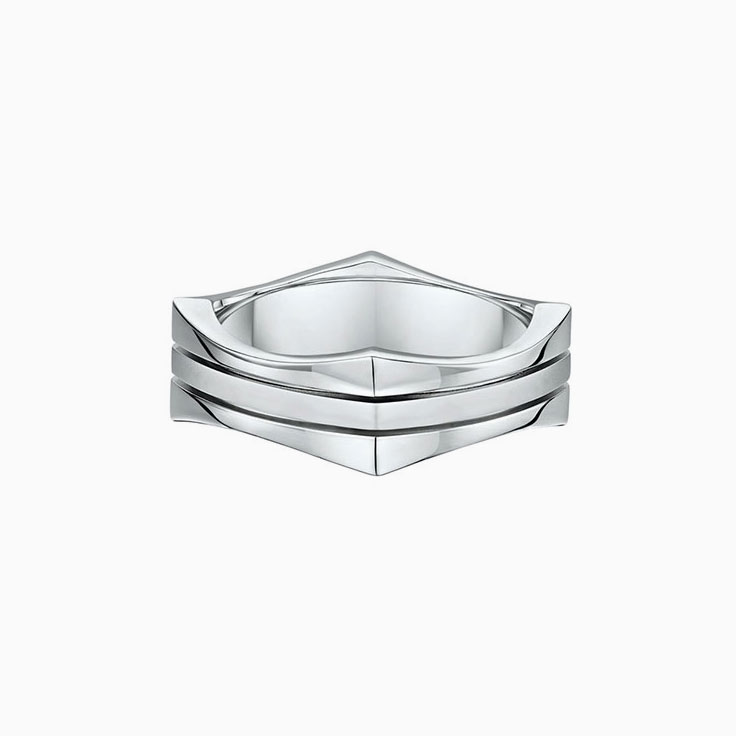 Grooved Mens Ring 920A00