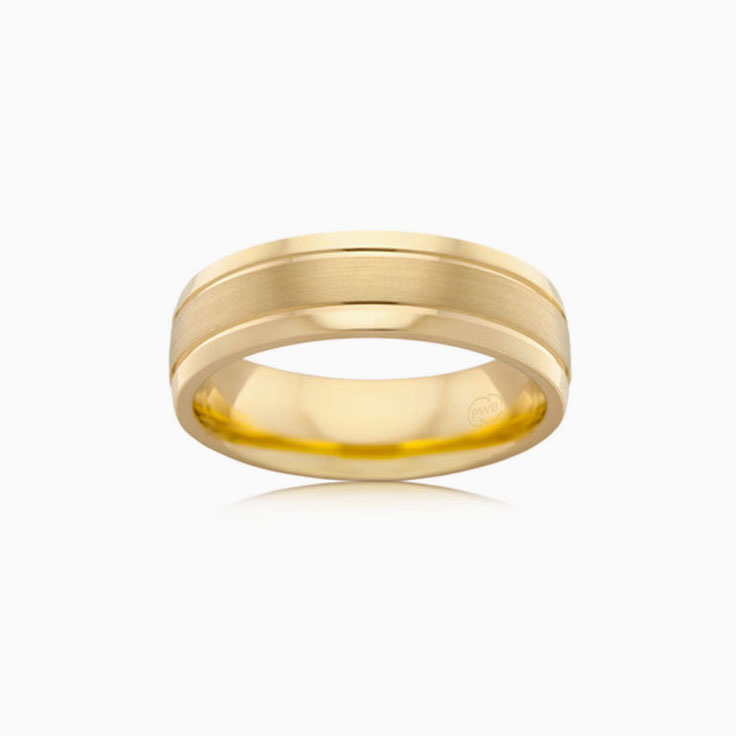 Plain Wedding Ring Temple & Grace AU