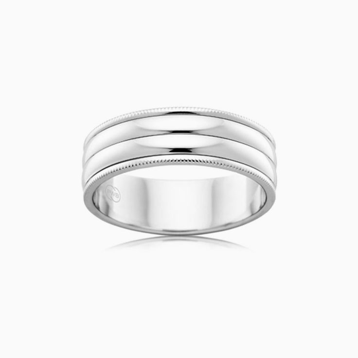 Classic Mens Wedding ring J1822