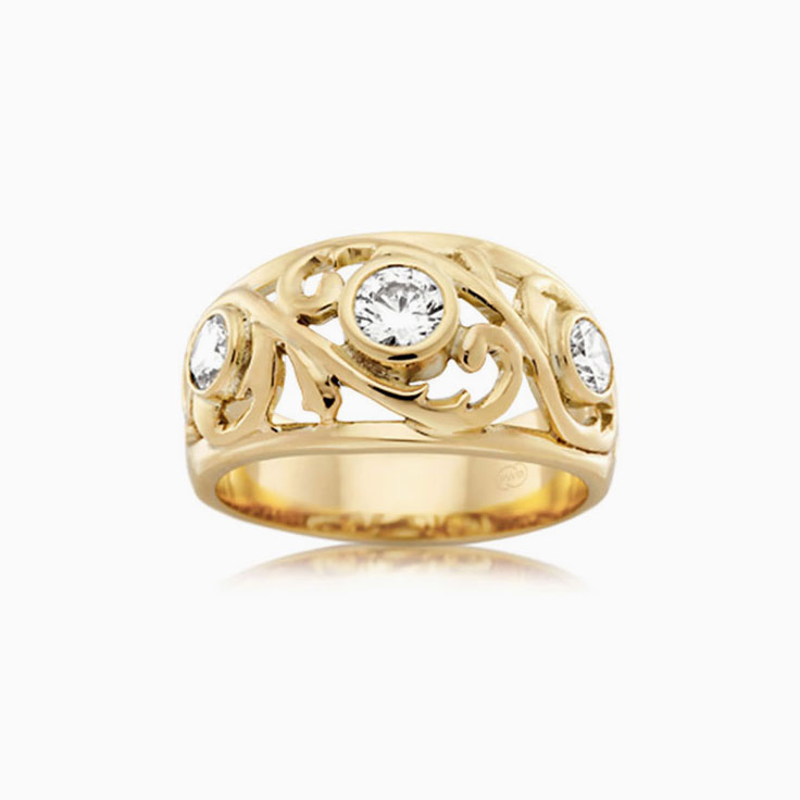 Dress Rings Australia Made Temple and Grace Australia