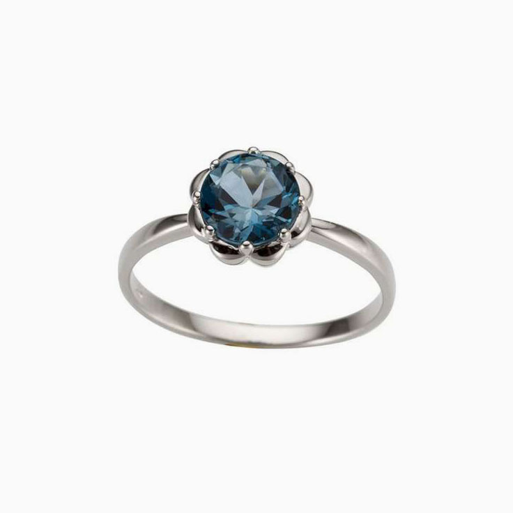 London Blue topaz Ladies Ring