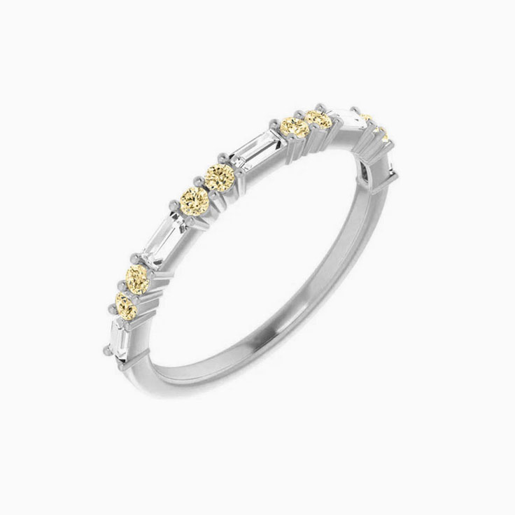 Yellow Diamond Wedding Ring