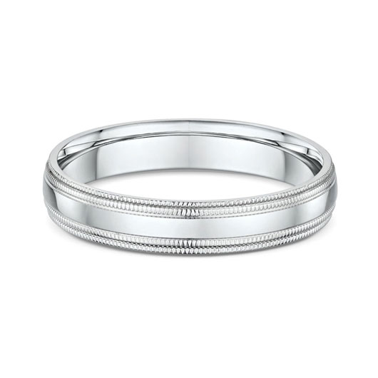 white gold women's wedding bands